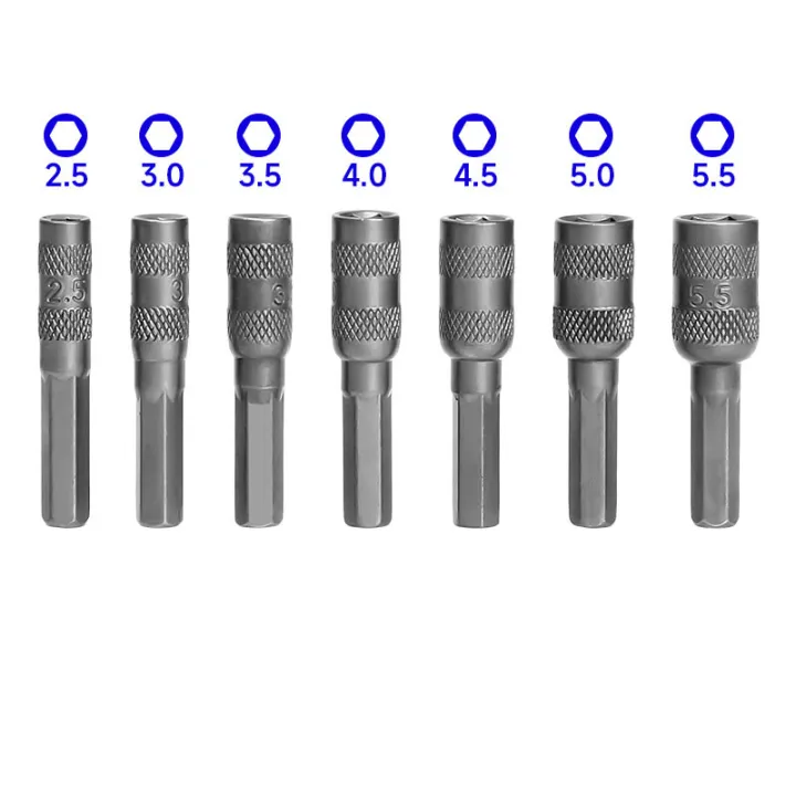 2.5mm%203mm%203.5mm%204mm%204.5mm%205mm%205.5mm%206%20Points%20Hex%20Socket%20H4%20Hexagon%20Shank%20Nut%20Driver%20Part%20for%20Car%20Repairing%20-%20Image%207