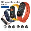 New M6 Smart Band Call Reminder Messages Push Notification Smartwatch Tracker Sports Fitness Bracelet Smart Watch For Android iOS Mobile Phone Unisex (Features M4 116 Plus D13 Y68 D20) 121994159 PremiumTec. 