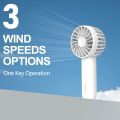 Portable Electric fan Orashare HF01 Portable Mini Fan USB Rechargeable Small Electric Handy Fans. 