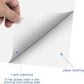 Premium A4 Sticker Paper 20pcs - 50pcs  Printing Label Original Inkjet Self adhesive paper. 
