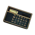 Small Basic Standard Calculator Solar Powered Calculator with 8 Digit Clearly Display and Sensitive Button for Business. 