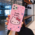 【BestGO】 For OPPO A12 A5s A7 Casing New Cartoon Flowers Hello Kitty Phone Case Soft Silicone Pink Cover. 