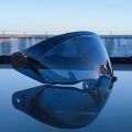 Helmet visor 1 piece face shield for Full face motorcycle helmet visor replacement glasses Lens for ORZ-728. 