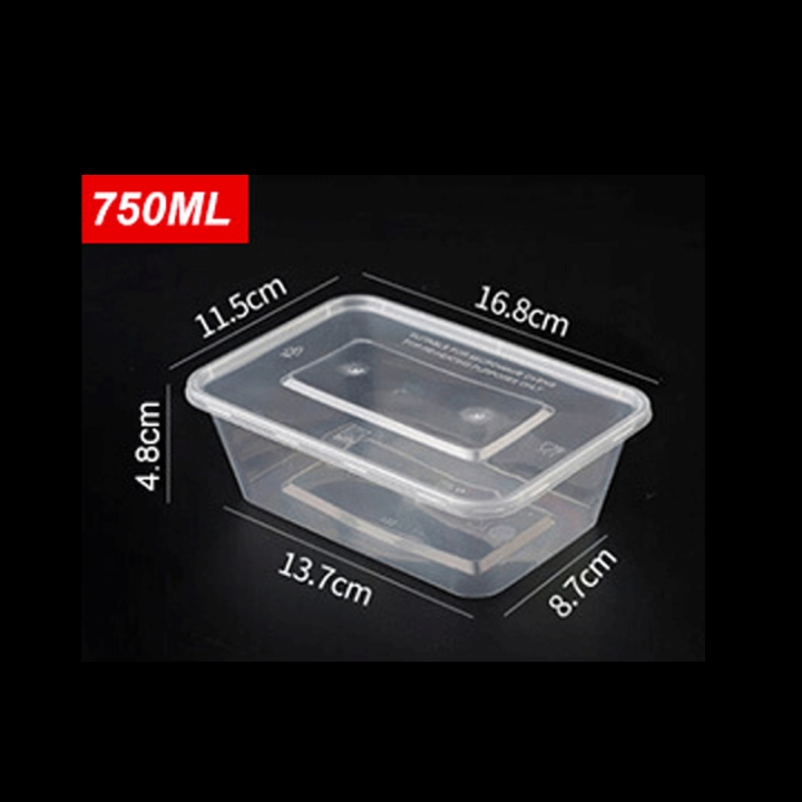 5Pcs%20of%20Fridge%20Food%20Storage%20PP5%20Plastic%20Container%20-%20Image%202