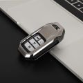Auto Smart Protection Key Covers Accessories Car Styling Case For Honda Civic Accord EX EXL Crv Crz Hrv Zinc Alloy Key Shell. 