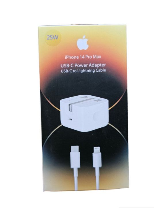 Apple 25W USB-C Power Adapter For Iphone 14 13 13 mini Pro