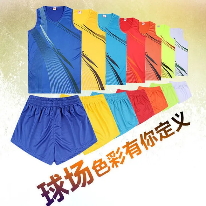 Track%20Suit%20Suit%20Men's%20and%20Women's%20Competition%20Vest%20Summer%20Running%20Outfit%20Suit%20Professional%20Sports%20Marathon%20Shorts%20Customization%20-%20Image%203