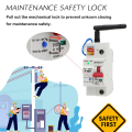 Tuya Smart Life DC Circuit Breaker for Home 100A. 