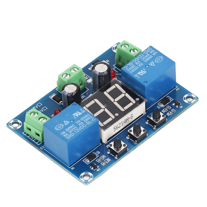 Timer Relay Module 0-99 Seconds Cyclic Oscillation Switch Module 2 ...
