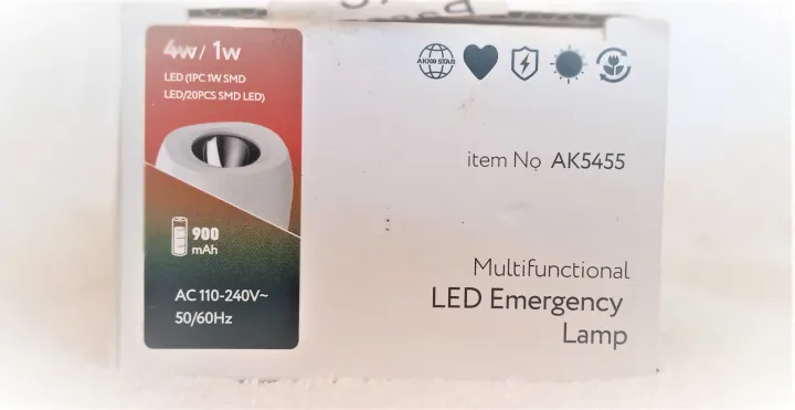 AKKO%20Star%20Rechargeable%20LED%20Emergency%20Light%20Lamp%20Bulb%20-%203W+1W%20Emergency%20Torch%20-%20Image%206