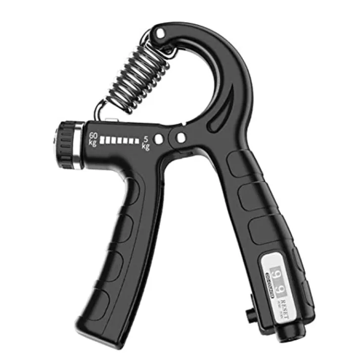 Hand Grip Strengthener Adjustable Resistance 5-60 Kg Forearm Exerciser Grips - 1 pc