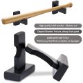 Baseball Bat Display Wall Mount,Bat Holders for Wall Solid with Felt Liner and Hidden Screws Bat Wall Mount. 
