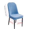 【Miga Plaza】Universal Luxury Dining Chair Cover, Stool Cover, Chair Cover, Backrest, Home Seat Set, Dining Table Seat Cover, Seat Cover. 