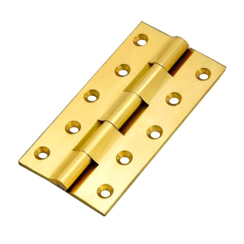 Melwa Brass Hinges / Door Hinges / Window Hinges / Cupboard Hinges / satin Finish Hinges – 1Pair