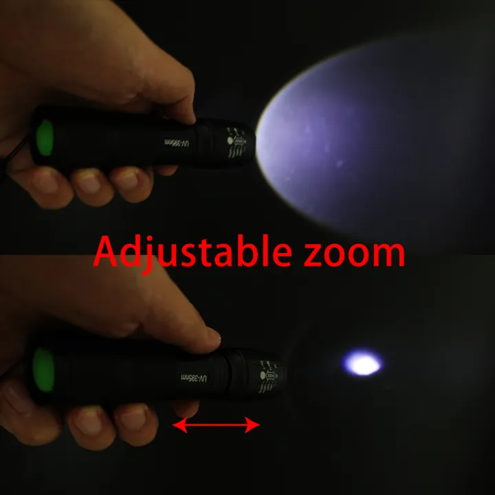 Purple%20White%20Dual%20Light%20Flashlight%20LED%20Ultraviolet%20Torch%20Zoom%20Retractable%20Flashlight%20Lamp%20Fluorescent%20Agent%20Detection%20Flashlight%201Pcs%20-%20Image%206