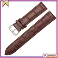【ZIME】Women's Men's Unisex Faux Leather Watch Strap Buckle Band Black Brown White. 