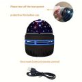 Starry Projector Light, Multifunctional 7 Color Projector Night Light. 