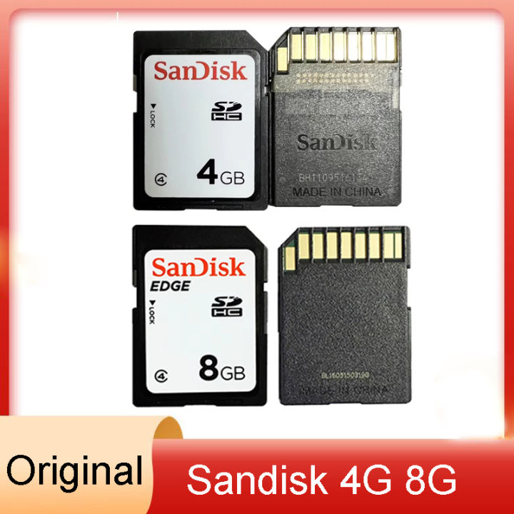 New specials Sandisk sd card 4GB 8GB Camera Memory Card for Canon Panasonic CCD digital 3D printer CNC SDHC memory card