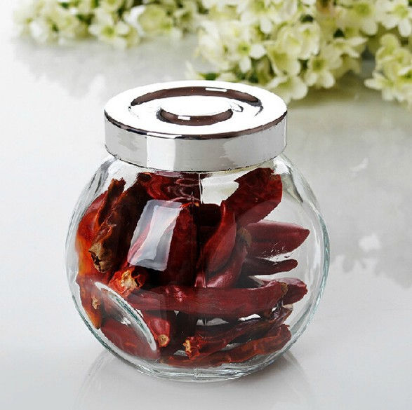 IKEA DESIGN GLASS AIR TIGHT SPICE JAR 380ML Daraz.lk