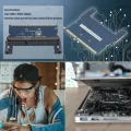 DDR2/DDR3 Laptop SO DIMM to Desktop DIMM Adapter Memory RAM Adapter Card. 
