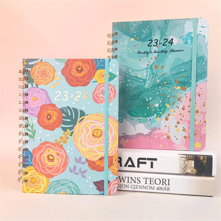 English%20notepad%20Organized%20Lightweight%20Spiral-bound%20Portable%20schedule%20book%20Compact%20Hardcover%20A5%20daily%20planner%20for%20Office%20productivity%20Study%20and%20education%20Business%20professionals%20%20management%20tool%20-%20Image%206