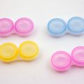 5PCS Mini Colored Contact Lenses Case L+R Contact Lens Box for Colored Eyes Travel Eyewear Accessories Kit Holder Lens Container. 