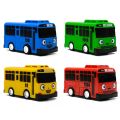 New specials 4pcs/set Anime Tayo the Little Bus Educational Toys Cartoon Mini Plastic Pull Back Bus Car Model Toys for Kids Christmas Gifts. 