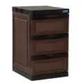 Plastic Drawer Set & Cupboard | 3 Drawer Cupboard | 52 x 45x 74cm | Plastic Furniture | storage organizer | heavy duty | Nisaco Mall. 
