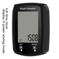 Bicycle Computer Bike Computer Waterproof Speedometer Odometer Cycling Stopwatch Bicycle Accessories Black. 
