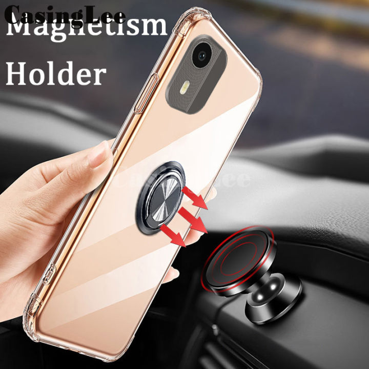 For%20Nokia%20C12%20Case%20Soft%20Clear%20Transparent%20Protector%20Shockproof%20Car%20Magnetic%20Holder%20Ring%20Back%20Cover%20Casing%20hp%20Nokia%20C12%20Phone%20case%20-%20Image%204