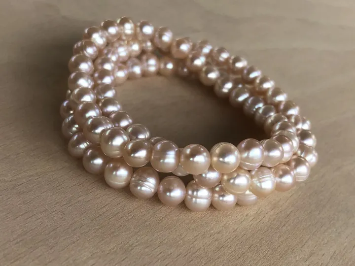 5 set of colour pearl hand band | Daraz.lk