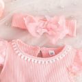 Set Dress Baby Girl Newborn 0-18 Months Birthday Baju Gaun Budak Perempuan Summer Cute Cotton Pink Butterfly Sleeve Tulle Fashion Kids Princess Dresses Kanak Kanak Perempuan. 