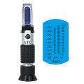 Salinity Refractometer Handheld Seawater Hydrometers Optical Salinity Tester Portable ATC Refractometer, Dual Scale: 0-100‰ & 1.000-1.070 Specific Gravity, Saltwater Tester for Aquarium, Seawater, Pool, Fish Tank. 