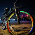 Adhesive Reflective Tape Cycling Safety Warning Sticker Bike Reflector Tape Strip Bicycle Motorcycle Sticker Decor. 
