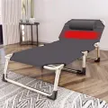 Sleeping Cot Alloy Waterproof Outdoor Camping Bed for Beach. 