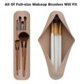 Makeup Brushes Set Travel Make-up Brush Holder Make Brush Holder Lemon Makeup Bag Silicone Makeup Brush Storage. 