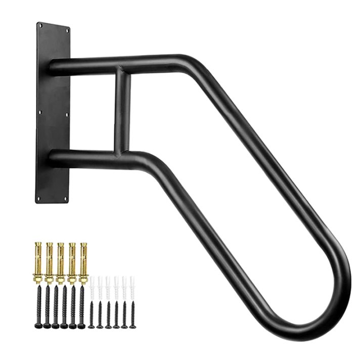 Jamb Mount Handrails For Outdoor Steps-1-2 Step Waterproof Stairs Railing-Powder Coated Side Mount | New | $15.00 | Westerville, Ohio