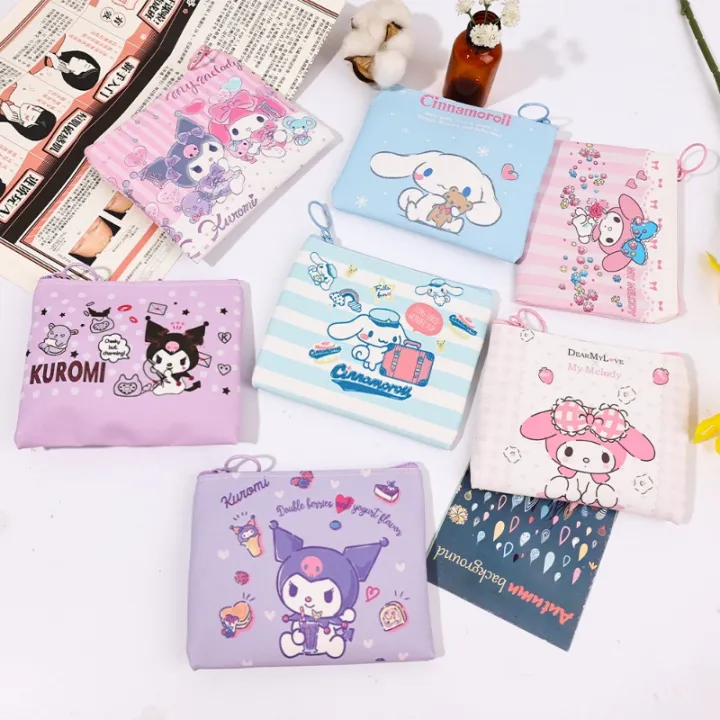 Sanrio%20Kuromi%20Kawaii%20Mini%20Portable%20Zipper%20Pouch%20Cartoon%20Anime%20PU%20My%20Melody%20Cute%20Wallet%20Bag%20Earphone%20Purses%20-%20Image%205