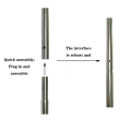(GGBR) Complete Ladder Pull Down System Kit Attic Stair Pull Kit, Includes 1 Attic Extension Rod Up to 40 Inches 1 Storage Hook. 
