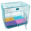 [Happy Pet Trading]Dog Cat Pet Mat Plastic Hollow Hole Design Cage Plate Feeding Wash Pad Cage Mat Anti-Fall Cage Mat Anti Fall Mat. 