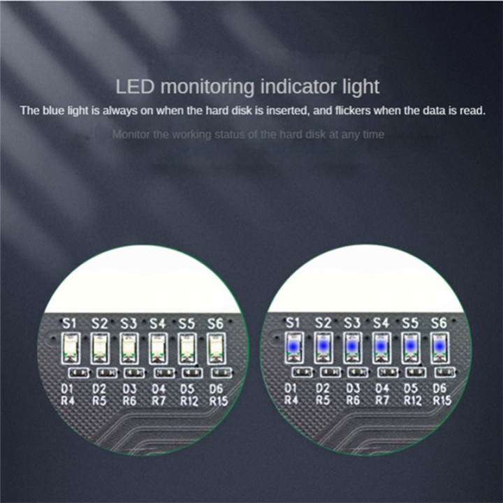 SATA%20PCI%20E%20Adapter%206%20Ports%20SATA%203.0%20to%20PCI%20Express%20X4%20Expansion%20Card%20Black%20Expansion%20Card%20SATA3.0%20PCIe%20PCI-E%20SATA%20Controller%20for%20HDD%20-%20Image%206