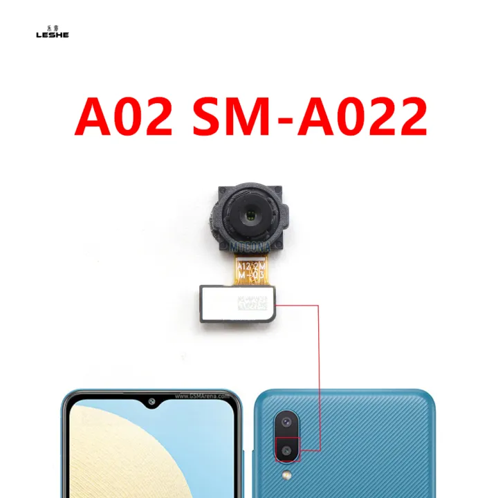 For%20Samsung%20Galaxy%20A02%20A022%20SM-A022%20Small%20Front%20Camera%20Macro%20Big%20Back%20Rear%20Main%20Camera%20Flex%20Cable%20-%20Image%204