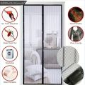 Magic Mesh Screen Door මැජික් දැල් දොර තිර මැජික් දැල් දොර තිර Magic Mesh Screen Door Magnetic Fly Insect Screen Door Keep Insects out Mosquito Top-to-bottom Seal Automatica for Balcony Sliding Doors Living Room,  Mesh Door Screen,Door Screen,. 