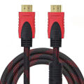 HDMI to HDMI Cable 4K Ultra HD High Resolution 1.5M, 3M, 5M, 10M Gold Plated Display ready cable Convertor mirroring display adapter Fast and stable data transmission dark color 5Gbps 480Mbps 3 meters Definition Connection Cable Adapter HDTV PS Splitter. 