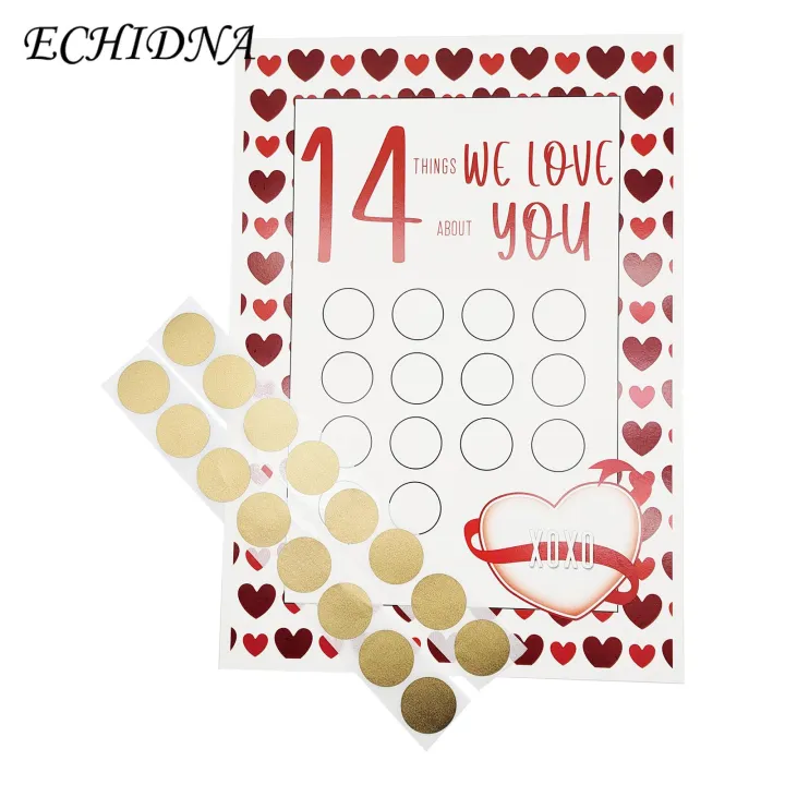 Scratch-off%20Card%20Romantic%20Scratch-off%20Love%20Card%2014%20Things%20I%20Adore%20about%20Perfect%20Valentine's%20Day%20Gift%20for%20Lovers%20in%20Southeast%20Asia%20Interactive%20Card%20-%20Image%203
