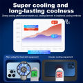 BlueWow DY68 Mini Universal Mobile Phone Cooling Fan Radiator Turbo Hurricane Game Cooler Cell Phone Cool Heat Sink For Xiaomi/IPhone/Samsung. 