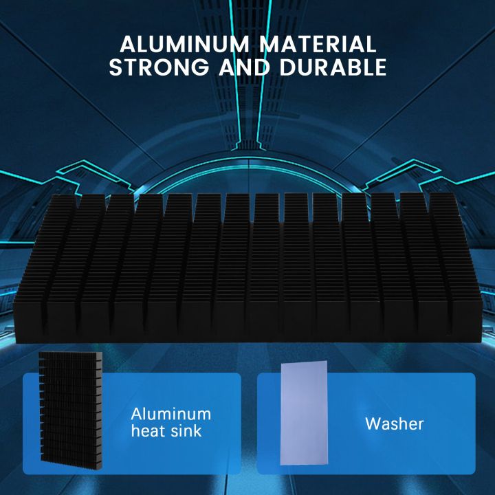 DIY Aluminum Radiator for 3080 3090 Graphics Card Backside VRAM, MOD ...