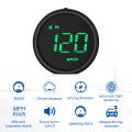 Universal Car HUD Head Up Display GPS Speedometer with Speed, Overspeed Warning, Mileage Measurement, Fatigue driving reminder for  All Vehicle. 