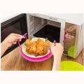 Heating Microwave oven shelf Easy to clean Multifunctional Adjustable Steaming rack Layered Food tray rack holder for Kitchen. 