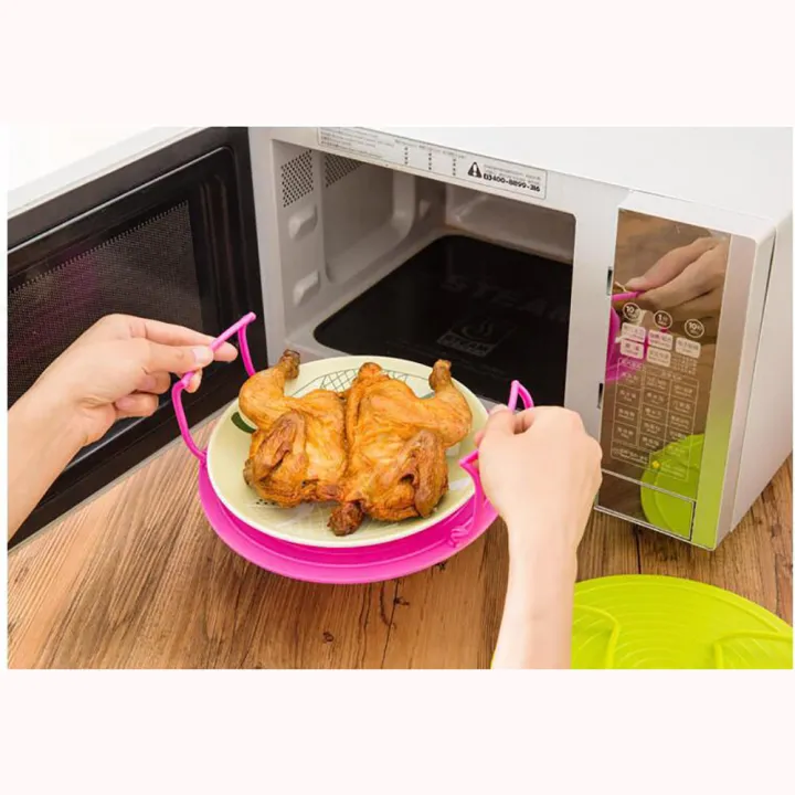 Heating%20Microwave%20oven%20shelf%20Easy%20to%20clean%20Multifunctional%20Adjustable%20Steaming%20rack%20Layered%20Food%20tray%20rack%20holder%20for%20Kitchen%20-%20Image%202